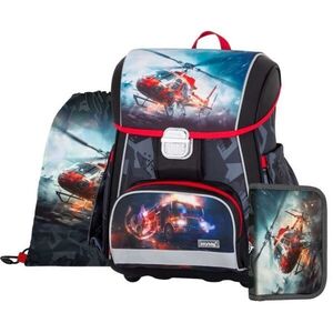 Oxybag UNICORN Iskolai szett, sötétszürke, méret kép