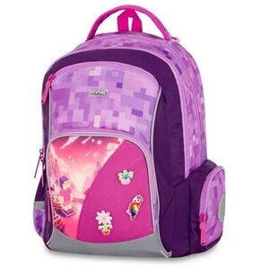 Oxybag GO FASHION Iskolai hátizsák, rózsaszín, méret kép