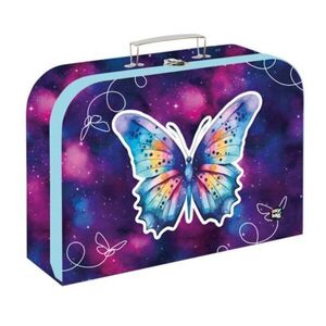 Oxybag 34 CM BUTTERFLY Rajzos bőrönd, sötétkék, méret kép