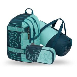 BAAGL 3 SET SKATE INDIGO Iskolai szett, sötétzöld, méret kép