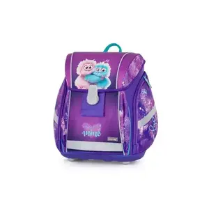 Oxybag BUTTERFLY 2 Iskolai hátizsák, lila, méret kép