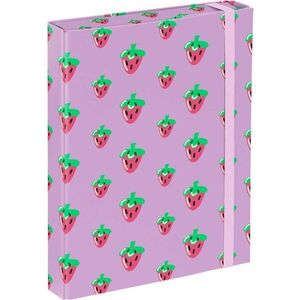 BAAGL RAINBOW UNICORN Füzettartó box A5, lila, méret kép