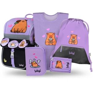 BAAGL 5 SET ZIPPY SKATEPARK II Iskolai szett, lila, méret kép