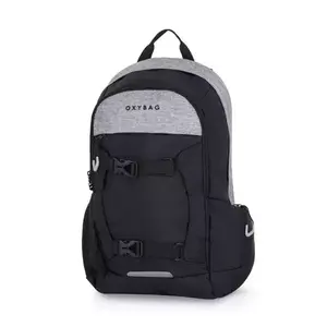 Oxybag ZERO Diákhátizsák, fekete, méret kép