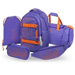 BAAGL 5 SET SKATE MAX SWEET II Iskolai szett, lila, méret kép
