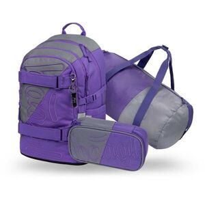 BAAGL 3 SET SKATE INDIGO Iskolai szett, lila, méret kép