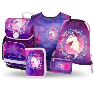 BAAGL 5 SET ERGO RESCUERS II Iskolai szett, lila, méret kép