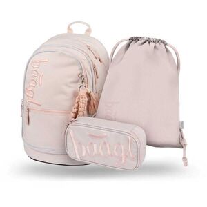 BAAGL 3 SET CORE CREAMY Lány iskolai szett, lazac, méret kép