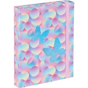 BAAGL RAINBOW UNICORN Füzettartó box A5, mix, méret kép