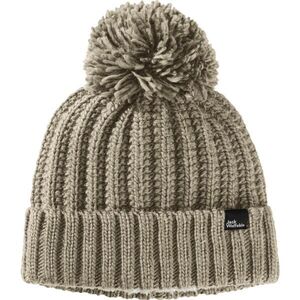 Jack Wolfskin HIGHLOFT KNIT BEANIE W Női téli sapka, bézs, méret kép