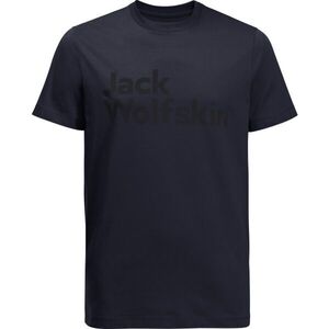 Jack Wolfskin BRAND T M Férfi póló, sötétkék, méret kép