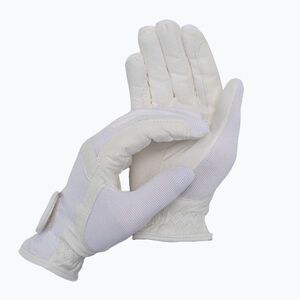 Gyermek lovaglókesztyű HaukeSchmidt Tiffy fehér 0111-313-01 (Tiffy 0111-313-01-04, 0) kép