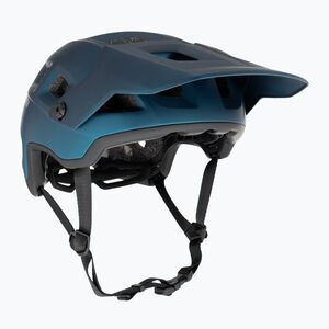 Kerékpáros sisak MET Terranova teal blue/black metalic matt (Terranova 3HM121CE00LBL3) kép