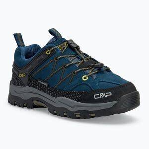 CMP gyermek túrabakancs Rigel Low Wp kék tinta / sárga (Rigel Low Wp 3Q13244/10MF) kép