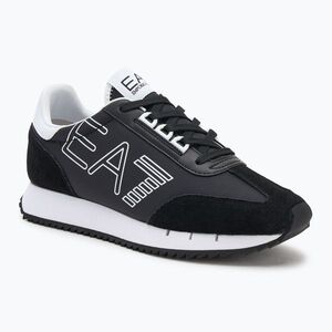 EA7 Emporio Armani fekete-fehér Vintage fekete-fehér/fehér/blk sas cipő (Black & White Vintage XK257-X8X101-M701) kép