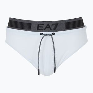 Férfi EA7 Emporio Armani Logo Tape fürdőruha fehér (Logo Tape Brief 7M000531-AF13093-U0002) kép