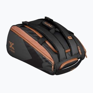 NOX Luxury Open Series evezőtáska 60 l fekete/barna (Luxury Open Series Padelbag BPOPENBLBR) kép