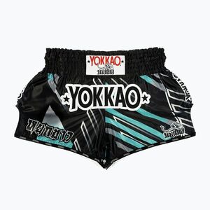 Férfi edzőshort YOKKAO Power Muay Thai black (Power Muay Thai TYBS-171-1) kép