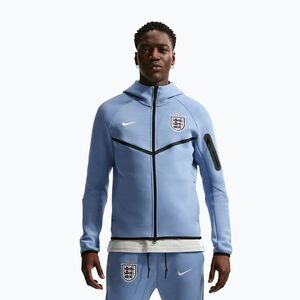 Férfi pulóver Nike England Tech Fleece Windrunner Full Zip work blue/white (England Tech Fleece Windrunner Full Zip IB5927-486) kép