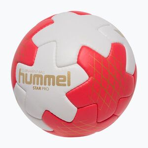Kézilabda Hummel Star Pro HB off white/red/gold size 3 (Star Pro HB 229172-9438-3) kép