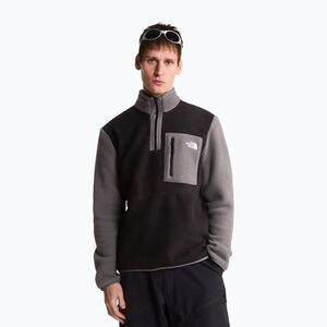 Férfi polár pulóver The North Face Yumiori Full Zip tnf black/smoke (Yumiori 1/4 Zip NF0A883SWOO1) kép