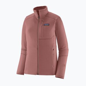 Női polár pulóver Patagonia R1 moonrise taupe (R1 Hybrid 40139) kép