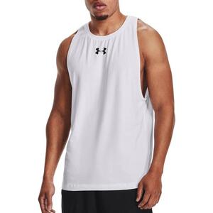 UA BASELINE COTTON TANK-WHT kép