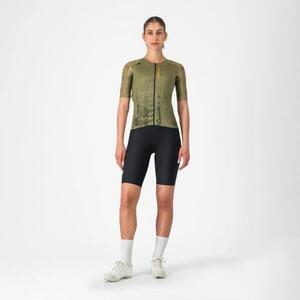 CASTELLI Rövid ujjú kerékpáros mez - UNLIMITED PRO 2 W - zöld kép