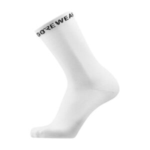 GORE Klasszikus kerékpáros zokni - ESSENTIAL MERINO - fehér kép