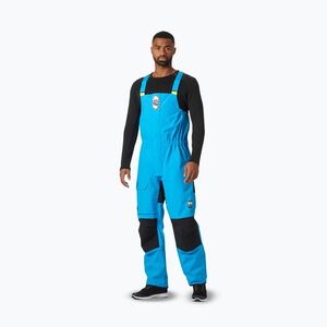 Férfi vitorlás nadrág Helly Hansen Pier 4.0 Bib cyan (Pier 4.0 Bib 34485_645) kép