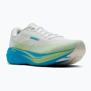 Férfi futócipők Brooks Ghost Amp white/blue/paradise green (Ghost Amp 1104971D189.090) kép