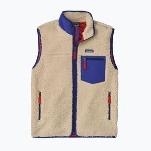 Férfi ujjatlan Patagonia Classic Retro-X dark natural w/cobalt blue (Classic Retro-X 23049) kép