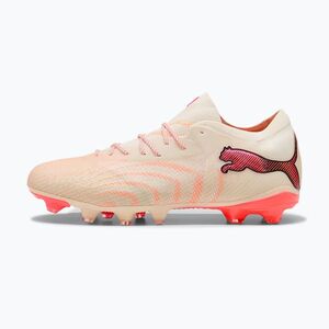 Focicipők PUMA Future 9 Fusin FG/AG sugared almond/puma white/ultra red/puma black (Future 9 Match FG/AG 109127 01) kép