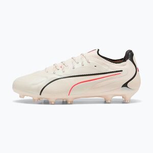 Focicipők PUMA King 20 Ultimate FG/AG sugared almond/puma black/ultra red (King 20 Ultimate FG/AG 109345 01) kép