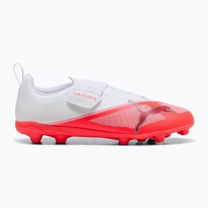 Gyermek focicipők PUMA Ultra 7 Play V FG/AG RB Jr ultra red/puma black/puma white (Ultra 7 Play V FG/AG RB Jr 109175 01) kép
