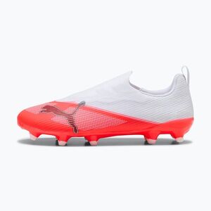 Gyermek focicipők PUMA Ultra 7 Match LL FG/AG Jr ultra red/puma black/puma white (Ultra 7 Match LL FG/AG Jr 109163 01) kép