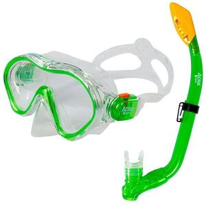 ACRA gyerek snorkeling szett, 2in1, zöld kép
