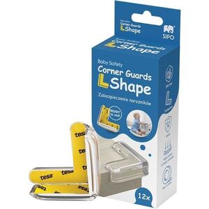 Sipo CORNER PROTECTORS 12DB Sarok- és élvédő, átlátszó, méret kép