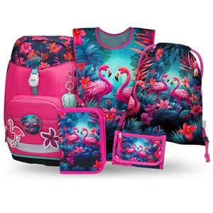 BAAGL 5 SET AIRY PLUS FLAMINGO Iskolai szett, mix, méret kép