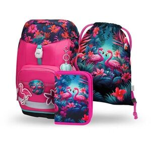 BAAGL 3 SET AIRY PLUS FLAMINGO Iskolai szett, mix, méret kép