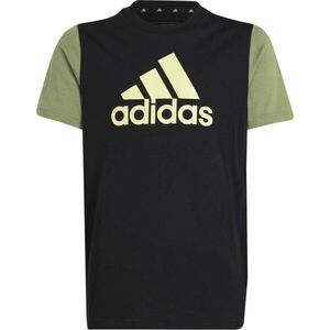 adidas BIG LOGO TEE Fiú póló, fekete, méret kép