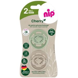 NIP CHERRY MÉRET 2 (6H+) 2DB Cumisüveg, bézs, méret kép