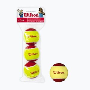 Wilson Starter Red Tball gyermek teniszlabda szett 3 db sárga/piros 2000031175 (Starter Red 3B WRT137001) kép