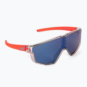 Julbo Fury Mini Spectron 3 fényes áttetsző/transzlucid szürke/matt fluo narancssárga gyermek kerékpáros szemüveg (Fury Mini Spectron J5601127) kép