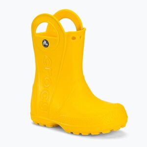 Gyermek gumicsizma Crocs Handle Rain Boot Kids yellow (Handle It Rain Boot 12803-730) kép