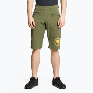 Férfi kerékpáros nadrág Endura Singletrack II Short olive green (Singletrack II Short E8102GO) kép
