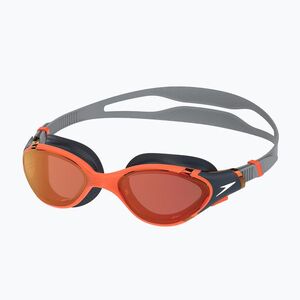 Speedo Biofuse 2.0 Mirror sárga hullám/acél/bíbor tükör úszószemüveg (Biofuse 2.0 Mirror 8-00233117933) kép