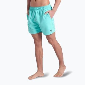 Férfi arena Fundamentals Boxer R víz/tengerészkék úszónadrágok (Fundamentals Boxer R 006443/870) kép
