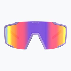 SCOTT Shield Compact napszemüveg swish purple/teal chrome (Shield Compact 289235) kép