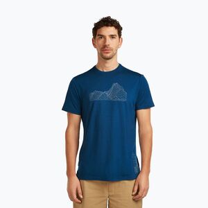 Férfi póló icebreaker Merino 125 Cool-Lite Sphere Beta Tee atlantis (Merino 125 Cool-Lite Sphere Beta Tee IB0A57F90GP1) kép